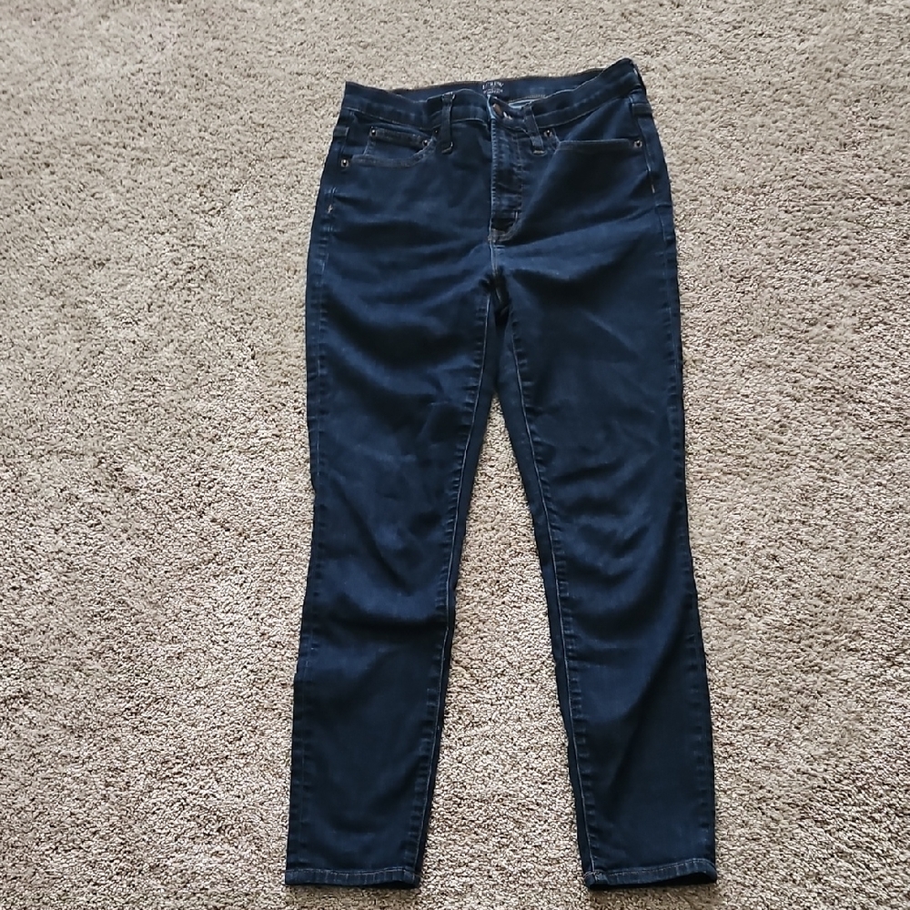 J. Crew Women's Dark Blue Skinny Jeans